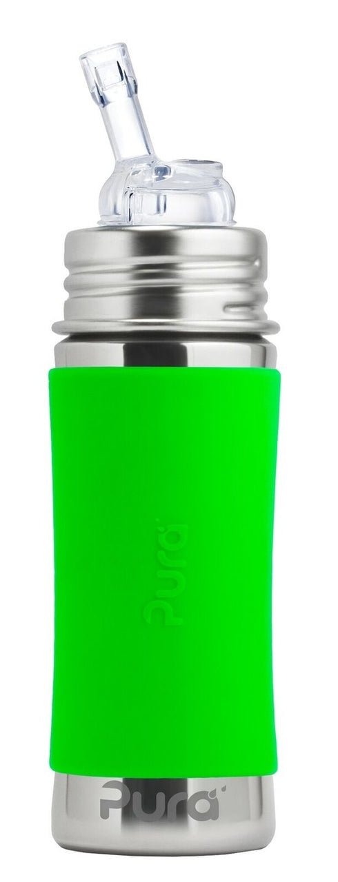 Pura Trinkhalmfalsche 325ml green Pura