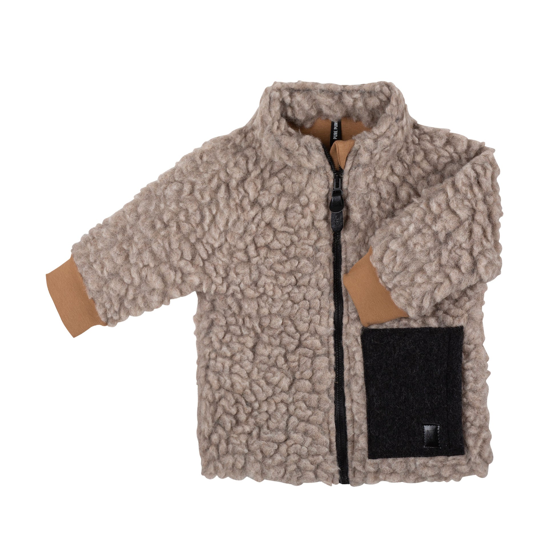 Pure Pure Plüsch-Wolljacke purepure