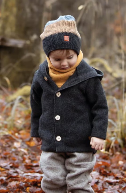 Pure Pure recycled Walkjacke - Anthrazit purepure