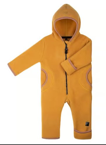 Pure Pure Woll-Fleece-Overall - Honig purepure