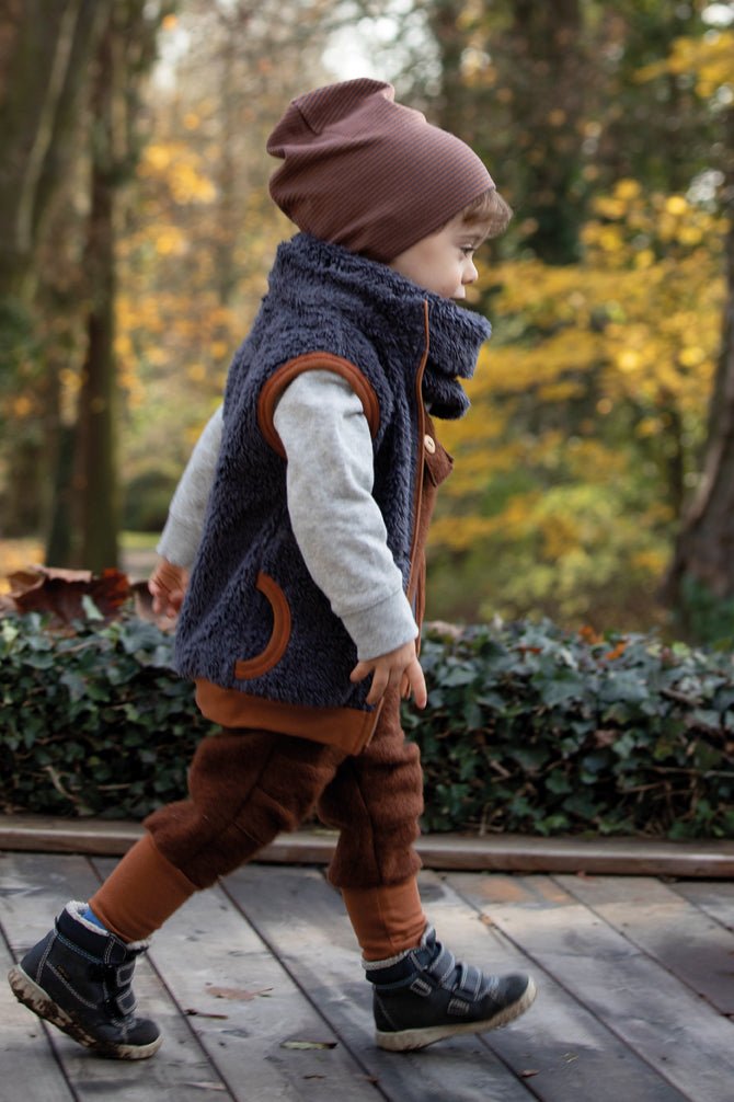 Pure Pure Wollwalk-Hose Grau Melange purepure