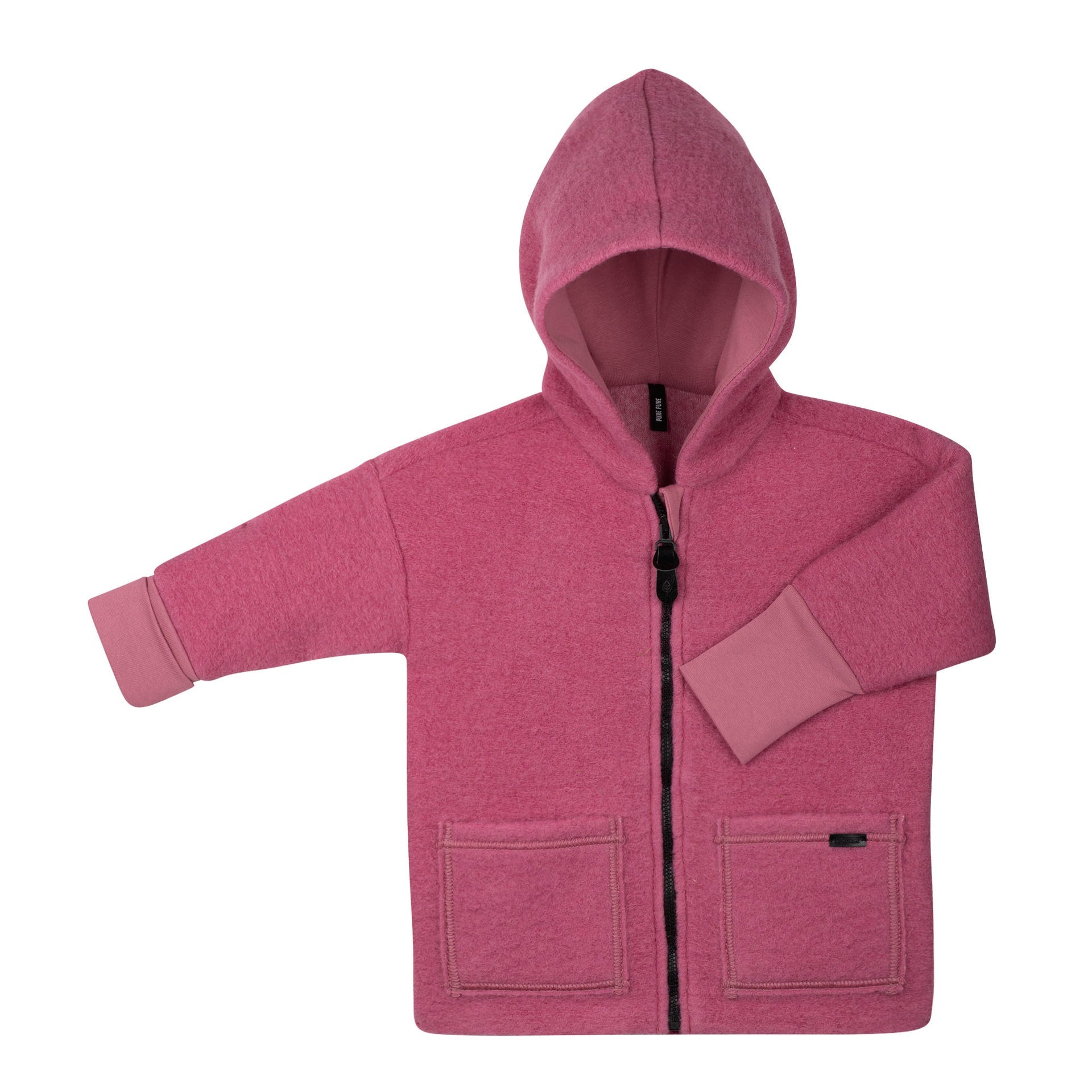 Pure Pure Wollwalk-Jacke - pink purepure