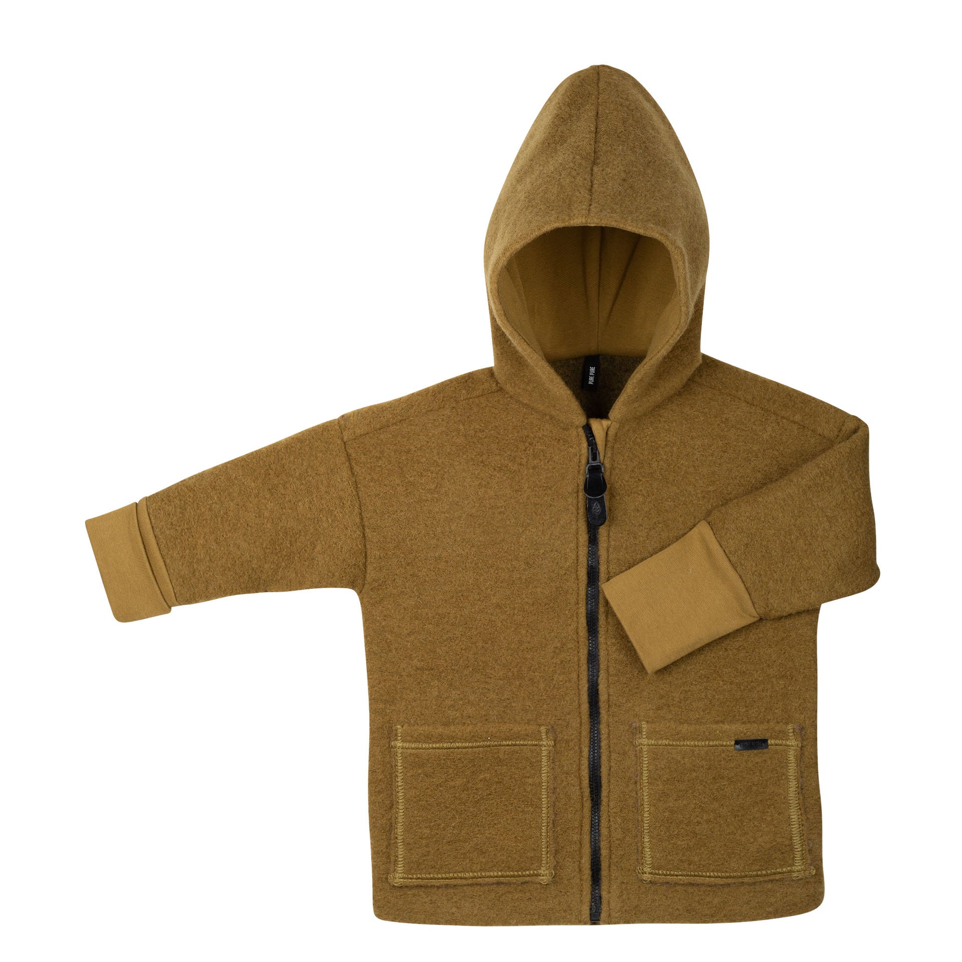 Pure Pure Wollwalk-Jacke - schilf purepure