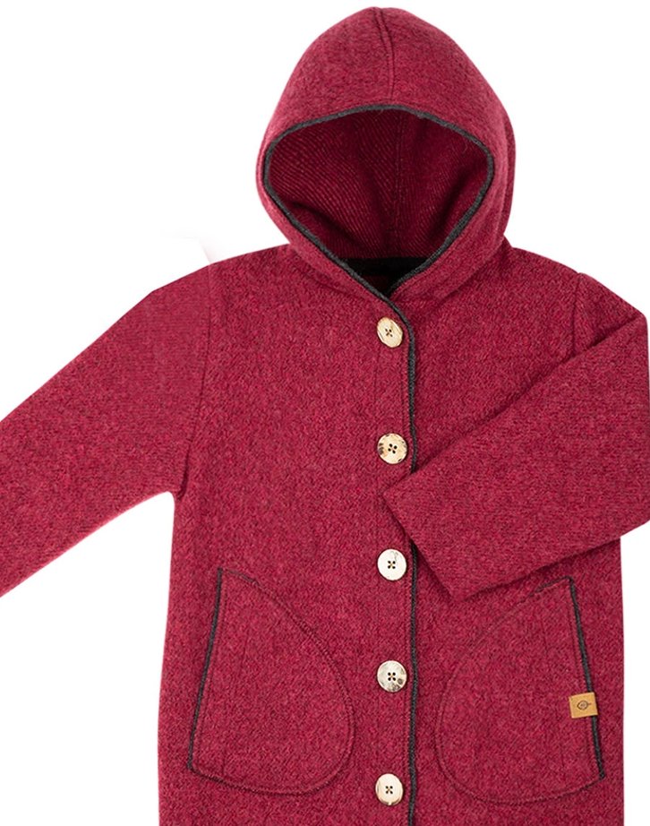 Pure Pure Wollwalk Overall - Beere recycled purepure