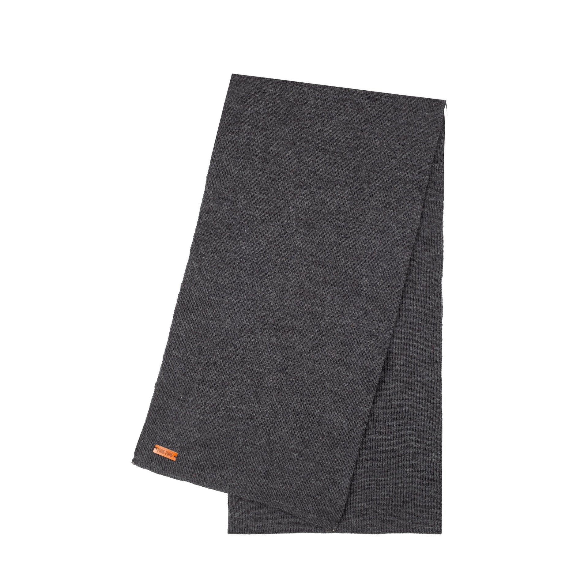 PurePure Damen Schal Merinowolle/Kaschmir - anthrazit purepure