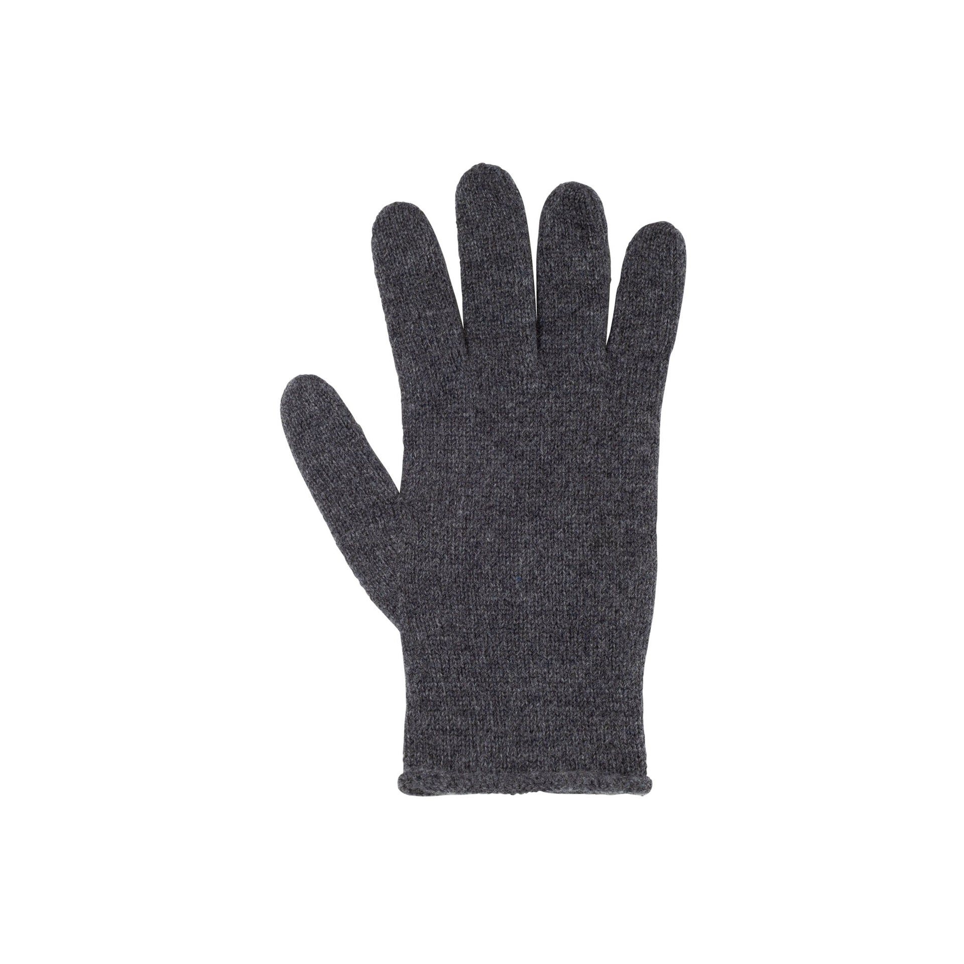 PurePure Erwachsenen Finger-Handschuhe Merino-Kaschmir - anthrazit purepure