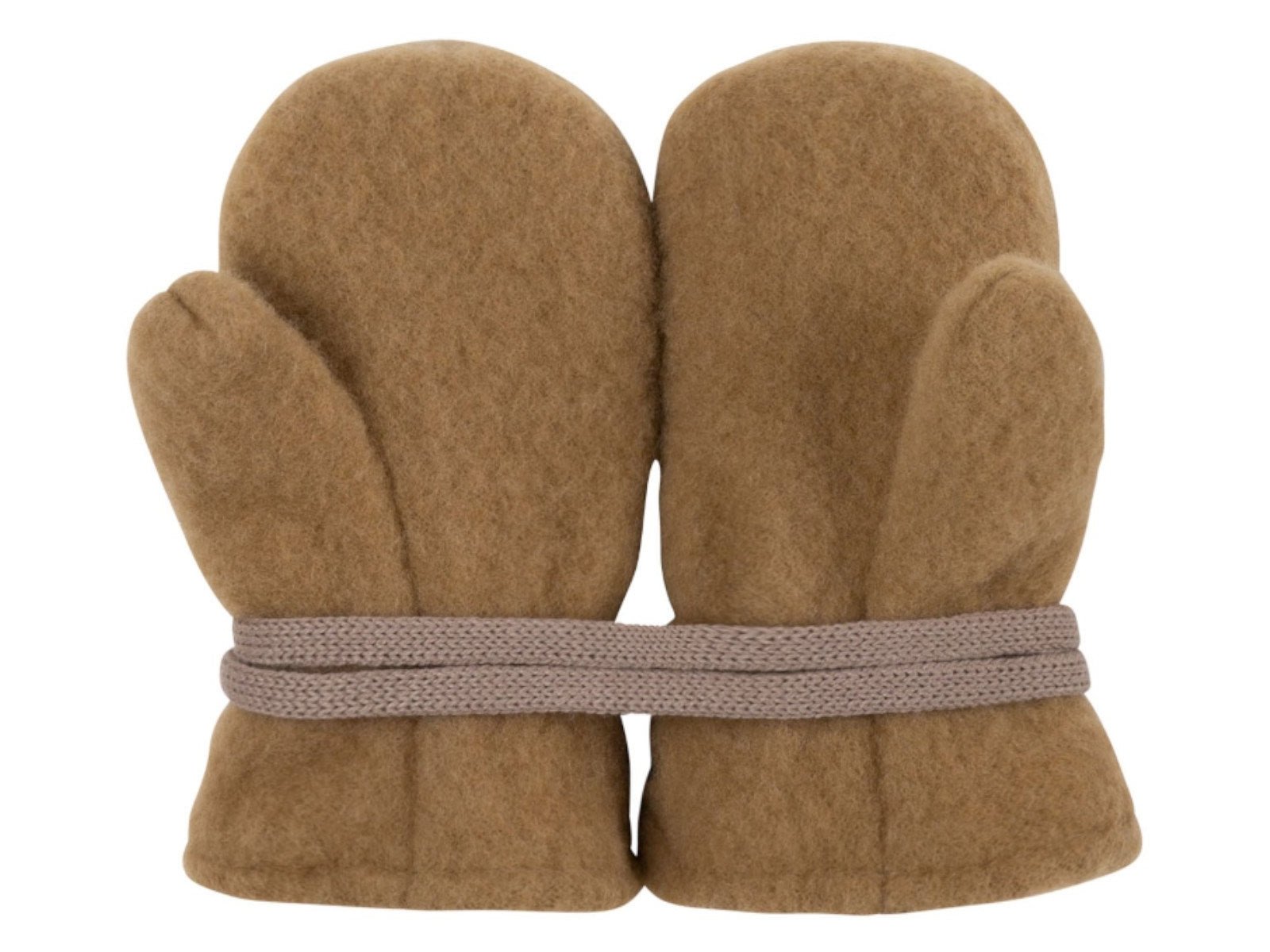 PurePure Fäustel Fleece - ermine beige - Familienbande