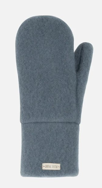 PurePure Fäustel Wollfleece - blue purepure