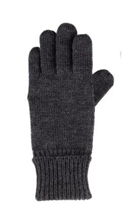 PurePure Fingerhandschuhe Merino - Anthrazit purepure