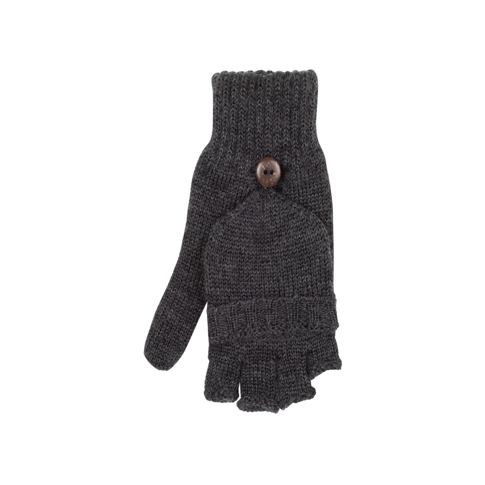 PurePure Halbfingerhandschuhe Kids - Anthrazit purepure
