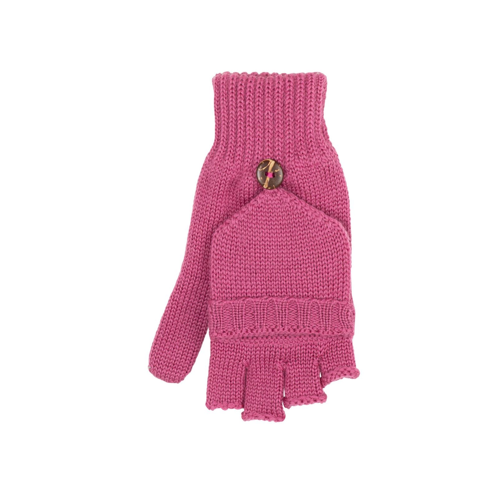 der pinke handschuh PurePure Halbfingerhandschuhe Kids - pink