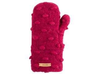 PurePure Handschuhe Fäustel Burgundy Punkte purepure