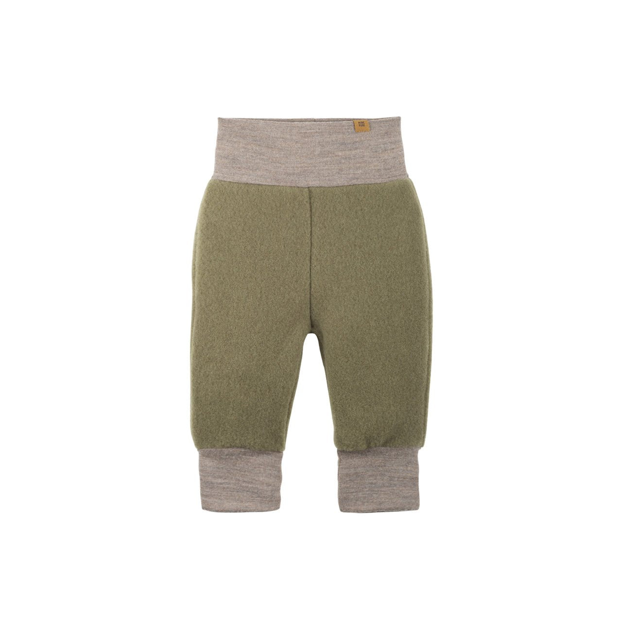 PurePure Hose Wollfleece - Moos purepure