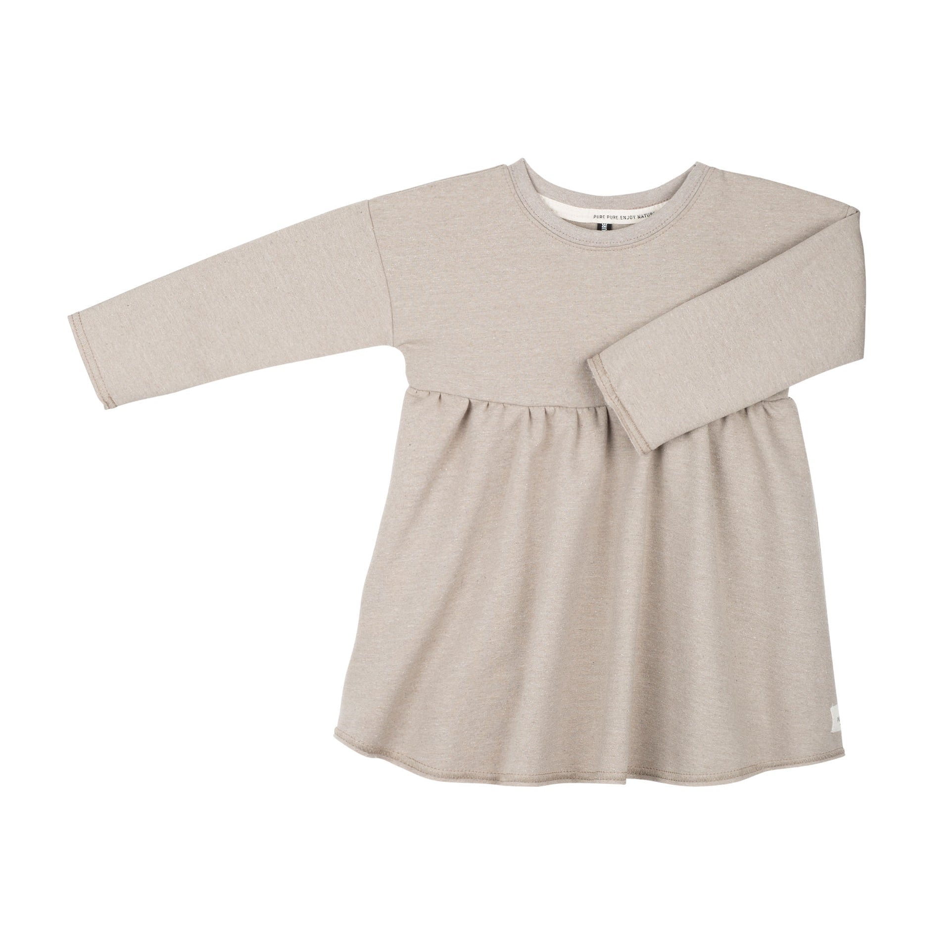 PurePure Kleid recycelt - beige - Familienbande