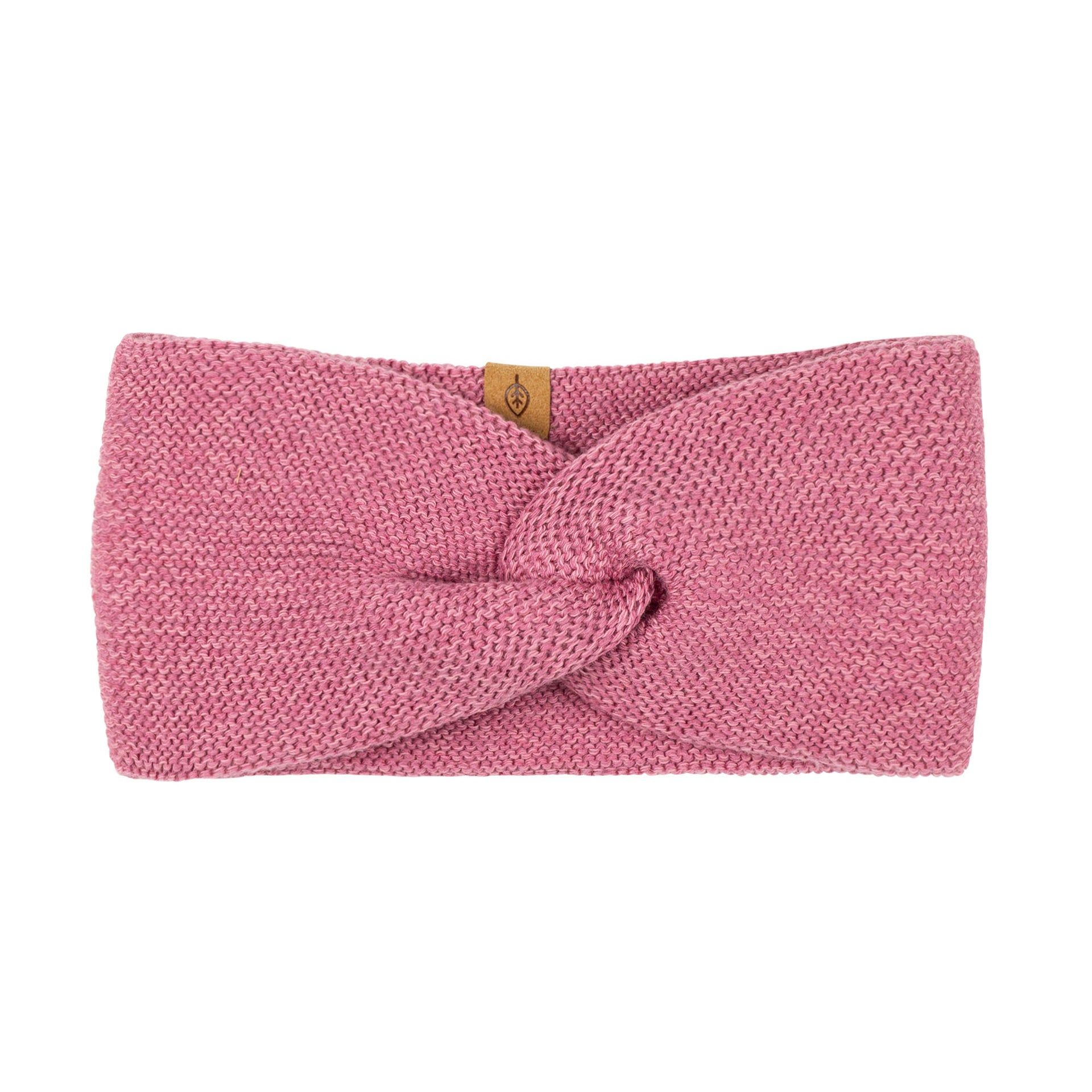 PurePure Knoten-Stirnband Wolle/Baumwolle/Seide - lightpink purepure