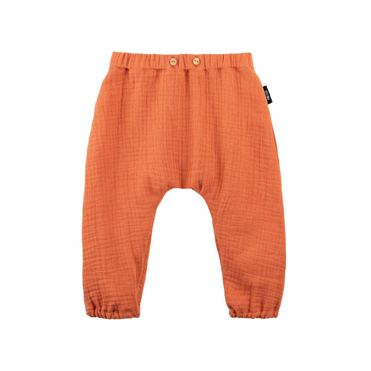 PurePure Mini-Hose lang Musselin Papaya purepure