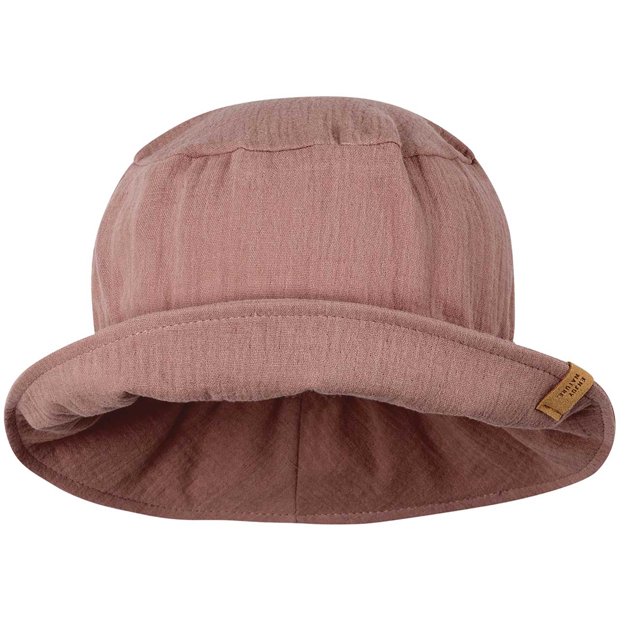 PurePure Musselin Schlapphut - Pink Clay purepure