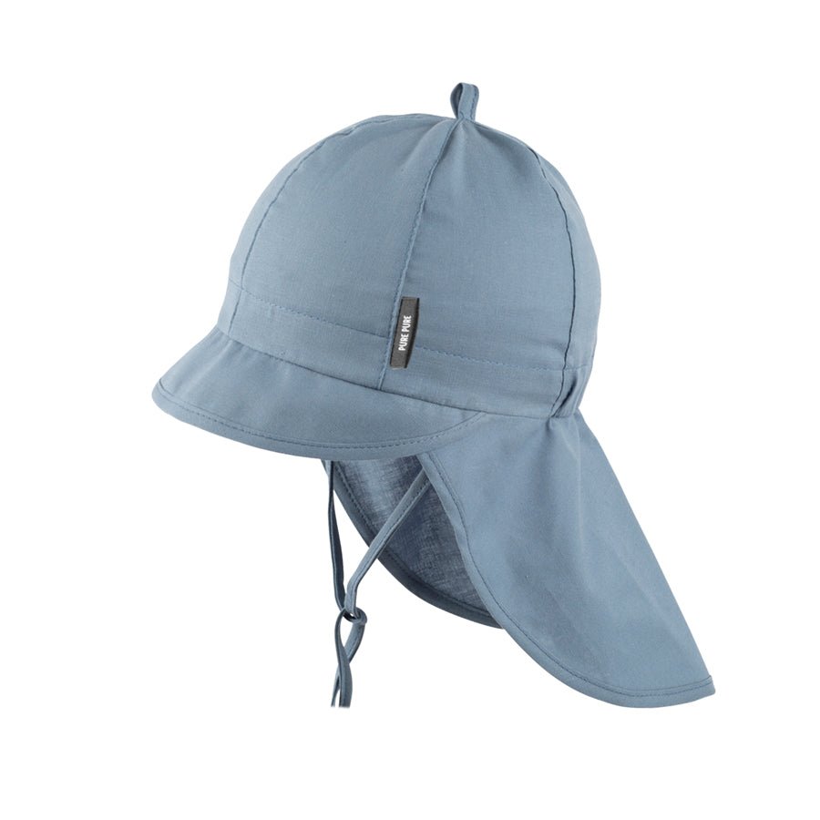PurePure Mütze mit Nackenschutz storm blue purepure