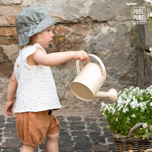 PurePure Schlapphut Leinen - Grape purepure