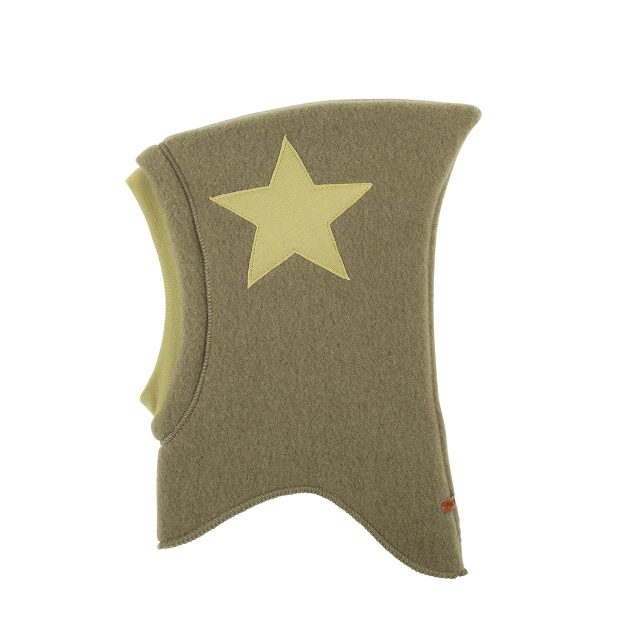 PurePure Schlupfmütze Stern - moos purepure