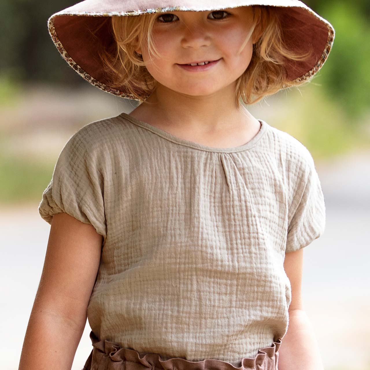 PurePure Shirt mit Pufferärmel - Pink Clay purepure