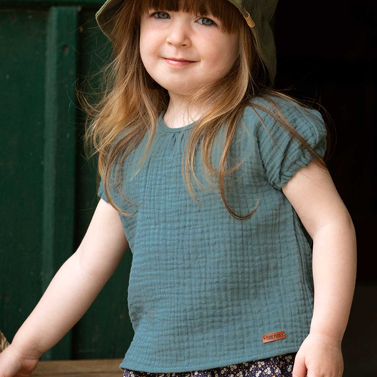 PurePure Shirt mit Pufferärmel - Pink Clay purepure
