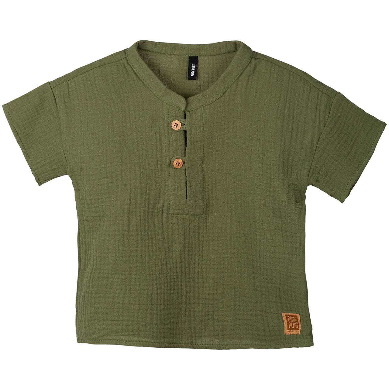 PurePure Shirt Musselin - Dill purepure