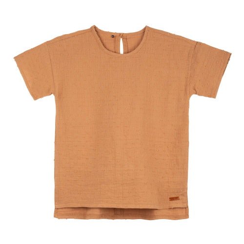 PurePure Shirt Musselin - Toffee - Familienbande