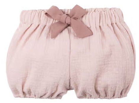 PurePure Shorts mit Masche Musselin - Peach/rose - Familienbande