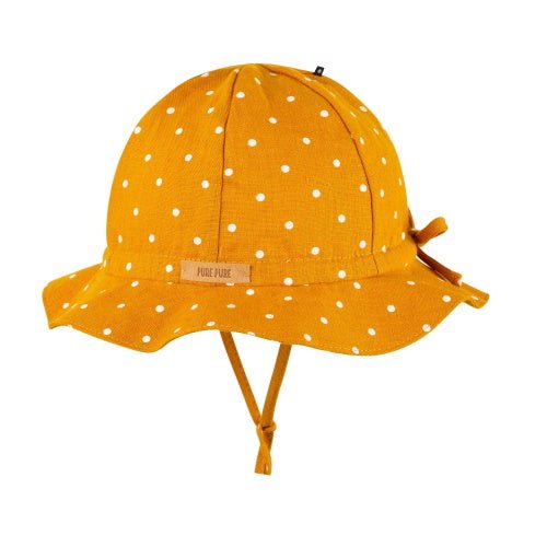 PurePure Sonnenhut Flapper - Mango-white purepure