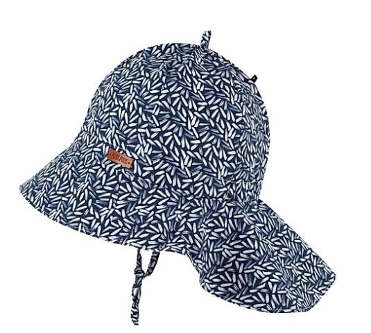 PurePure Sonnenhut Nackenschutz - indigo purepure