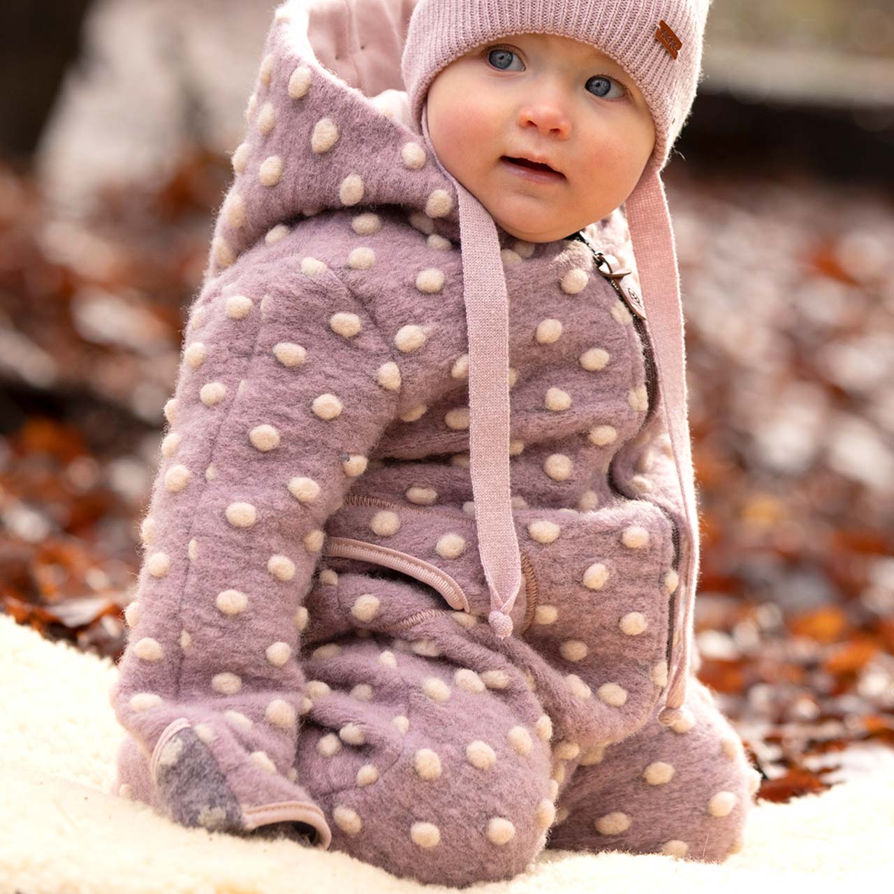 PurePure Wollwalk-Overall - anthrazit/ermine purepure