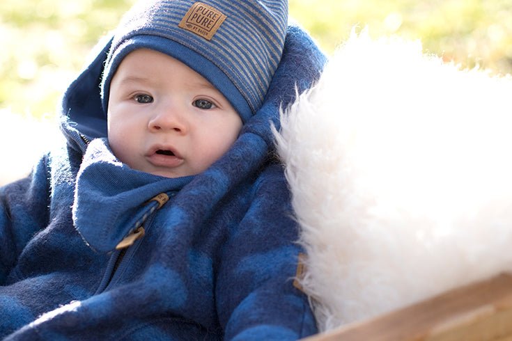 PurePure Wollwalk-Overall - anthrazit/ermine purepure