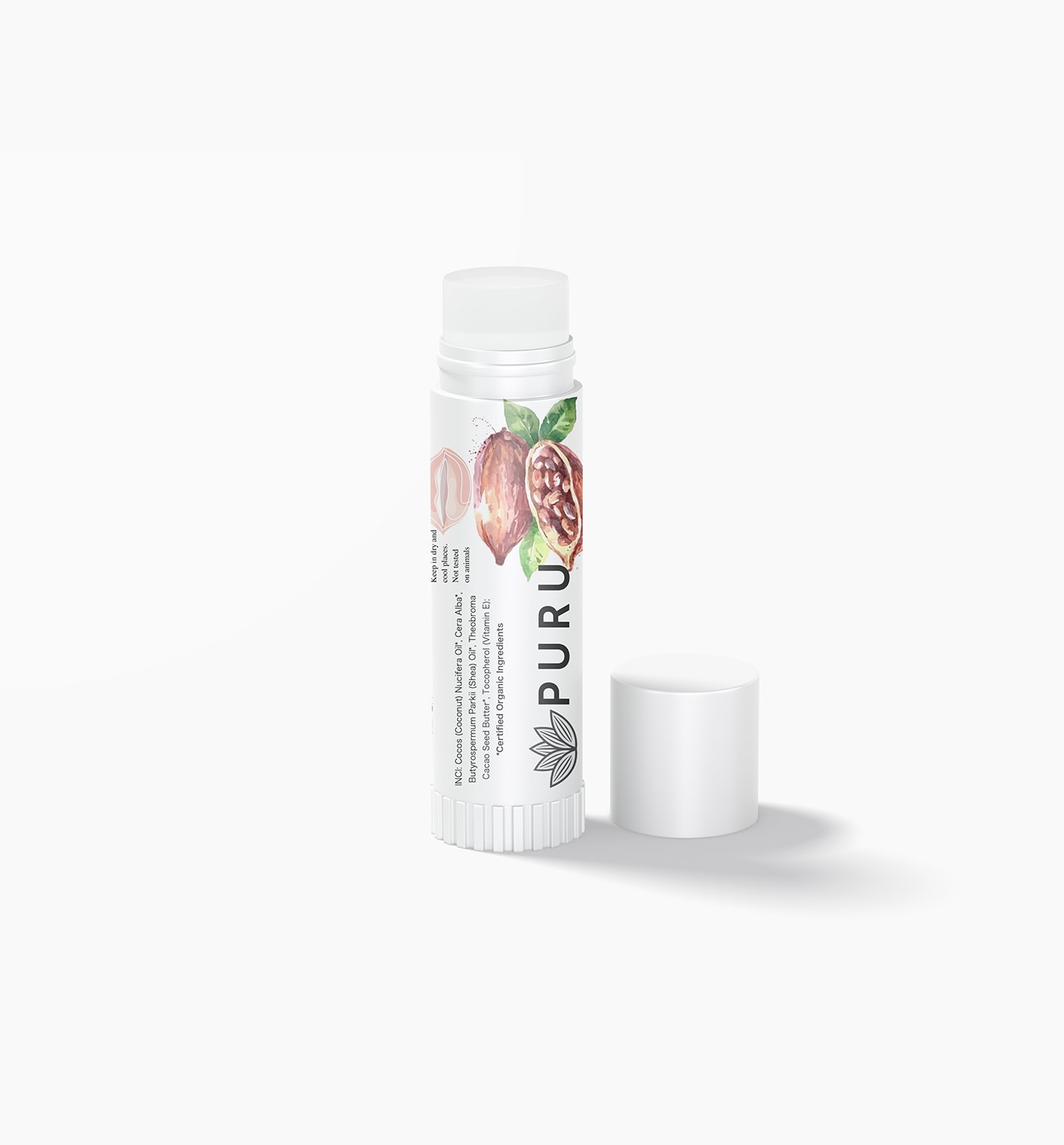 PURU LIPPENBALSAM –Cacao X3 Puru
