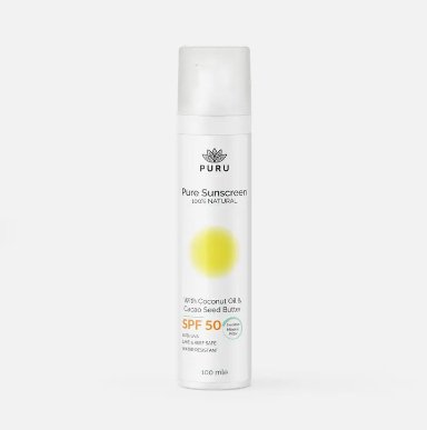 PURU PURE SONNENCREME LSF 50 100ml – KEIN WEISSSTICH Puru
