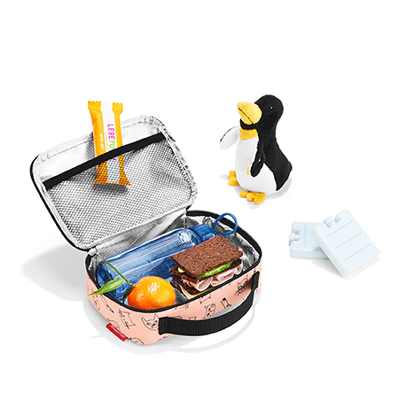 Reisenthel Lunchbox thermocase - cats & dogs rose Reisenthel