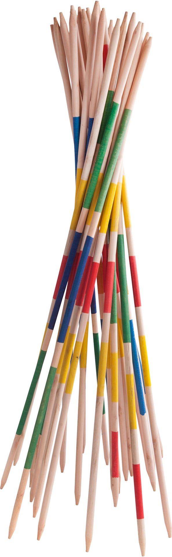 Riesenmikado aus Holz Beluga