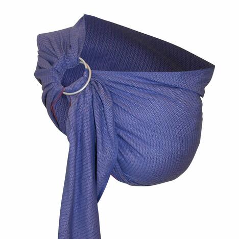Ring Sling Storchenwiege Leo - flieder storchenwiege