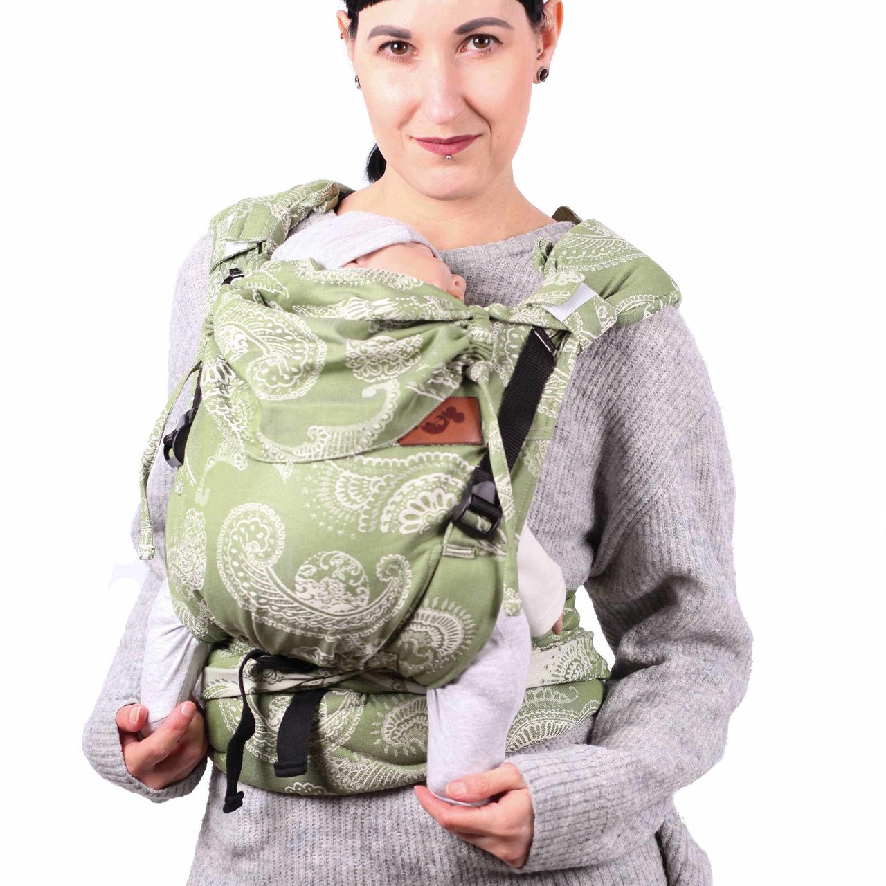 Schmusewolke Halfbuckle Caribbean Olivine - Familienbande