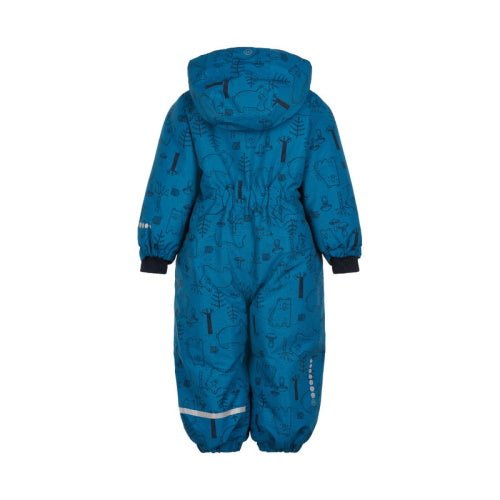 Schneeanzug Minymo - Wald blau Minymo