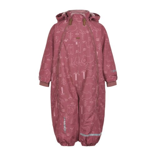 Schneeanzug Minymo - Wald pink Minymo