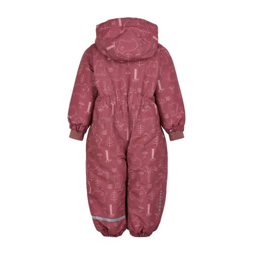 Schneeanzug Minymo - Wald pink Minymo