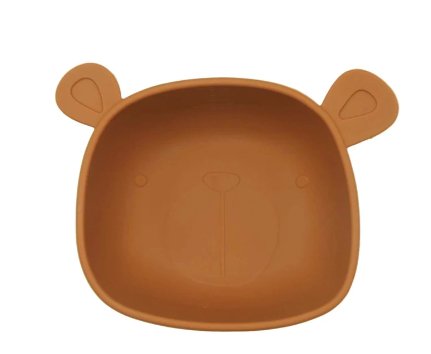 Silikonschüssel mit Saugnapf the cotton cloud - senf the cotton cloud