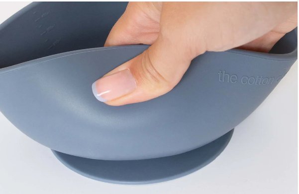 Silikonschüssel mit Saugnapf the cotton cloud - senf the cotton cloud