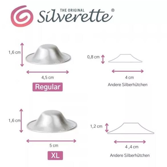 Silverette Silberhütchen XL silverette