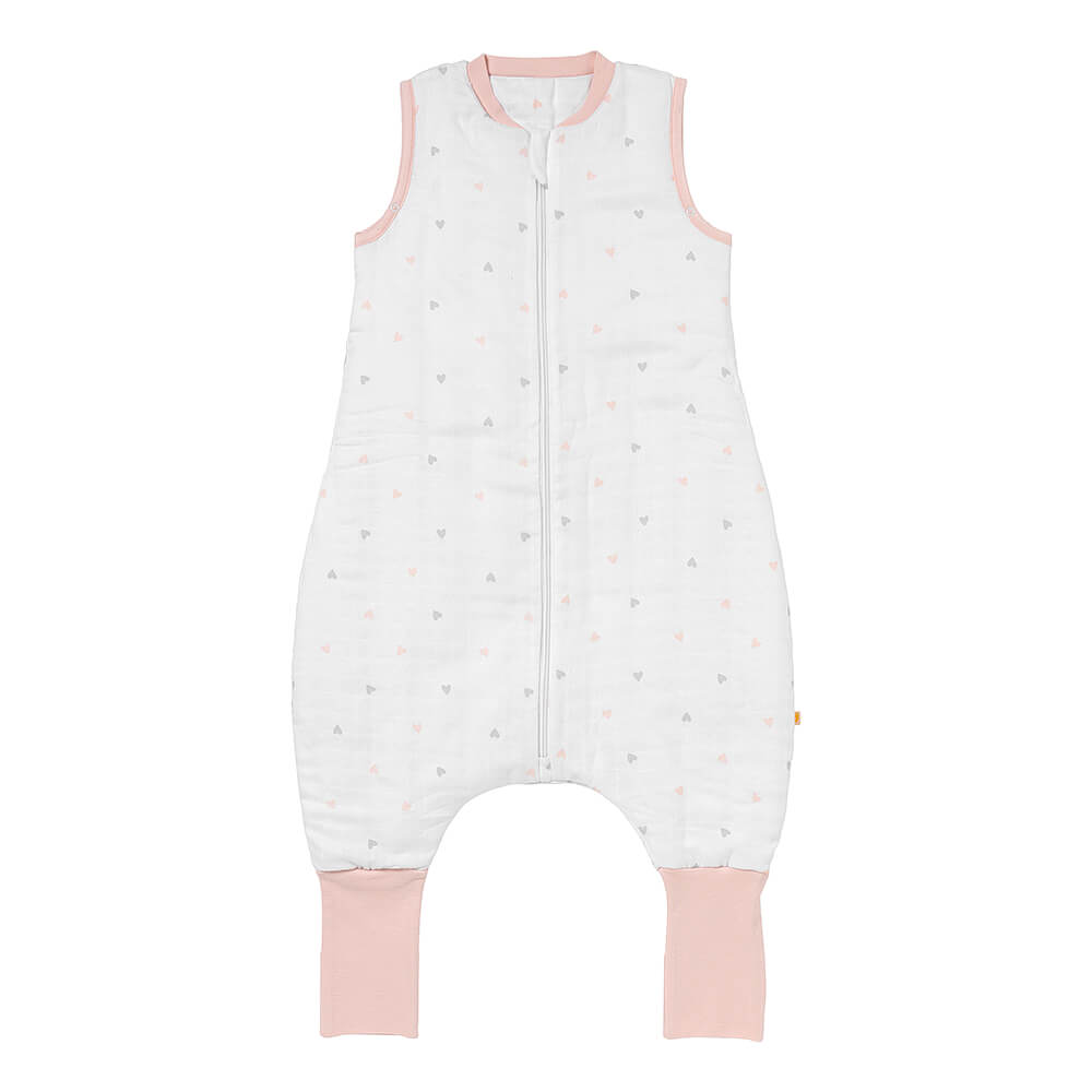 Schlummersack 2.5 Tog mit Umschlagmöglichkeit bei Füssen - Herzen Familienbande