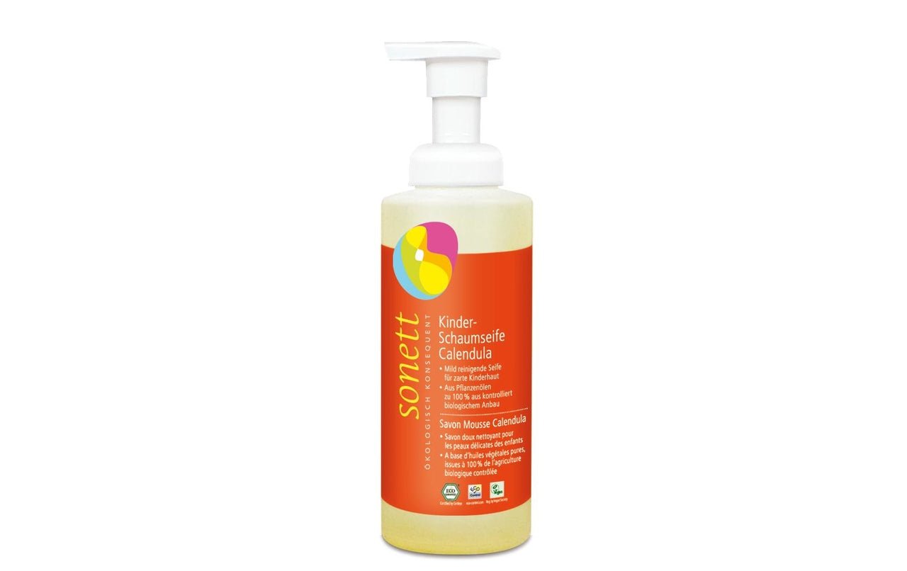 Sonett Kinderschaumseife Calendula 200ml - Familienbande