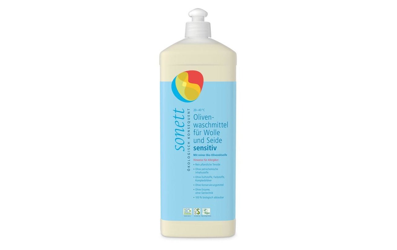 Sonett Olivenwaschmittel Wolle/Seide sensitiv 1l sonett