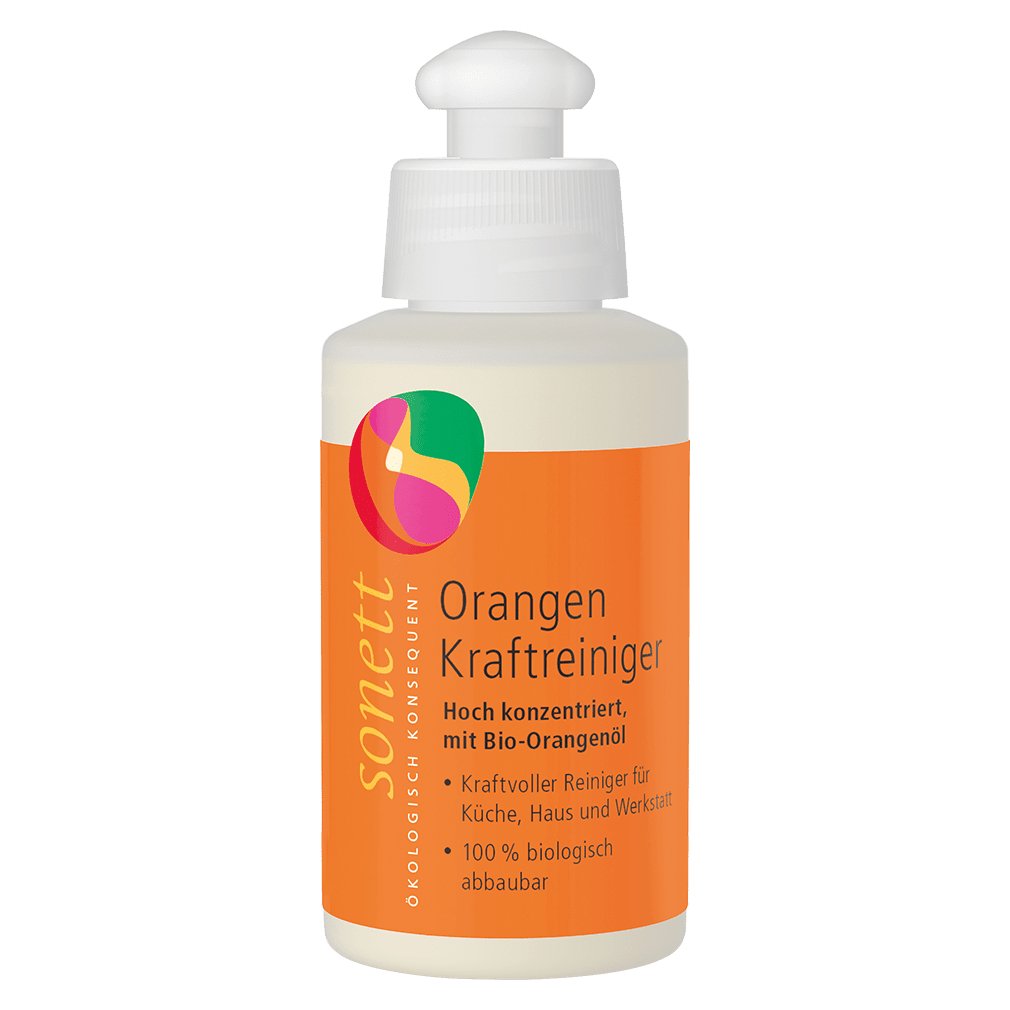 Sonett Orangen Kraftreiniger 120ml - Familienbande