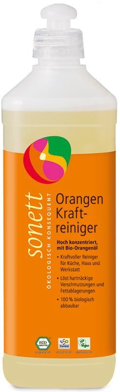 Sonett Orangen Kraftreiniger 500ml - Familienbande